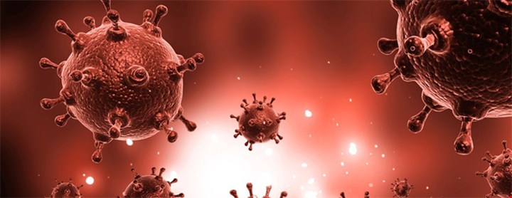 Illustrasjon av coronaviruset
